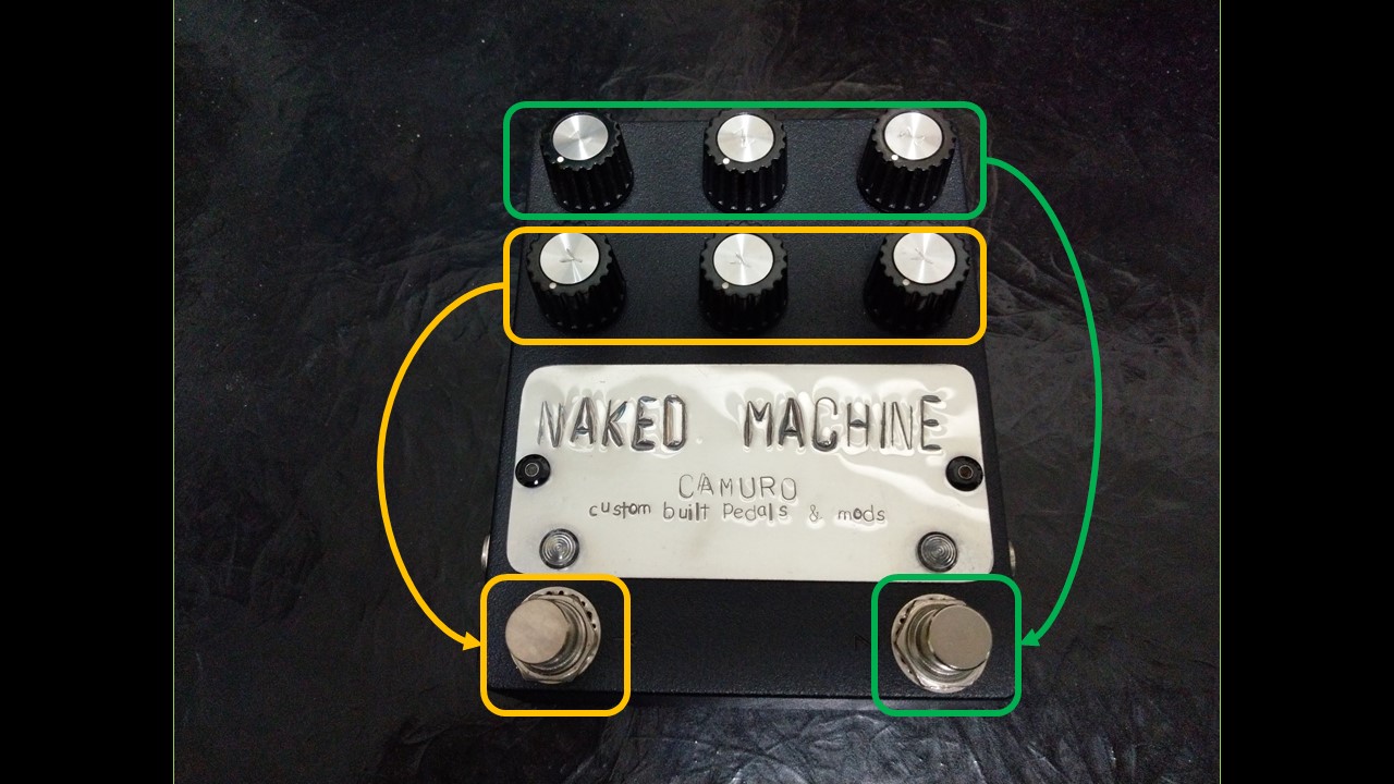 CAMURO NAKED MACHINE ギターエフェクター Camuro 『Naked Machine』レビュー後編 - ギタリスト税理士のNO