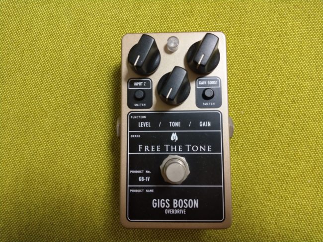 FREE THE TONE GIGS BOSON GB-1V オーバードライブ（Free The
