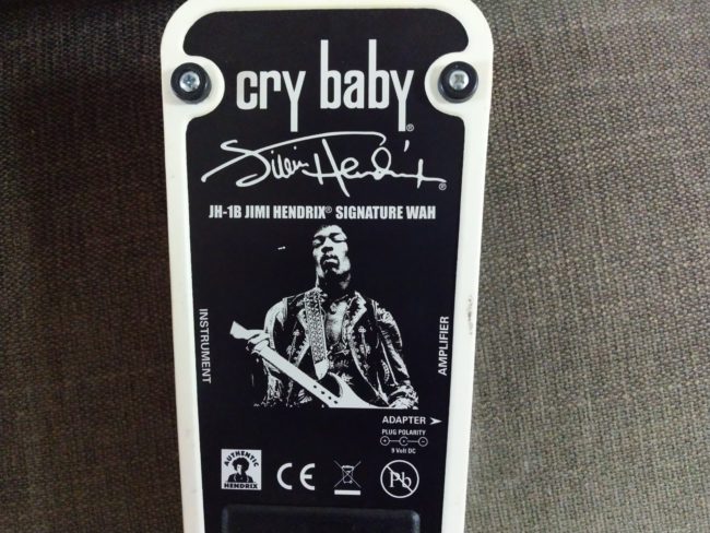 Jim Dunlop JH-1B Jimi Hendrix Wah買取りました。デジマートに